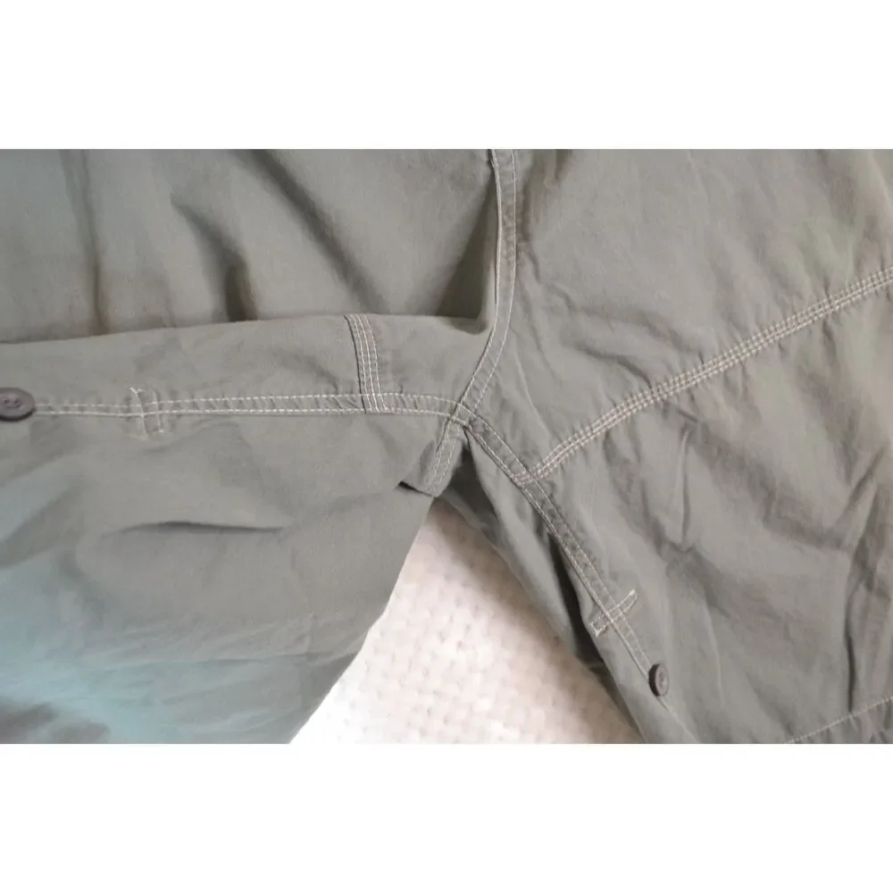 King Size Men's 52 Grey Cargo High Rise 13 inch Shorts